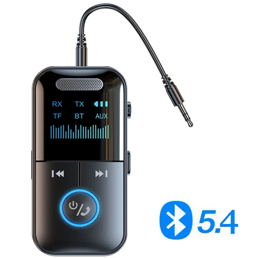 4IN1 Bluetooth 5.4 Receiver & Transmitter Wireless 3.5mm Aux Audio Adapter