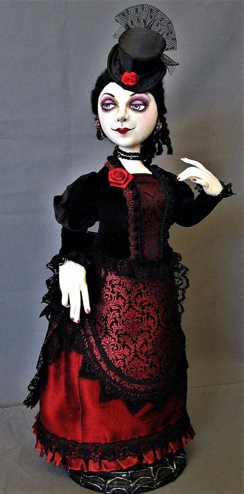 "Penny Dreadful" Printed Cloth Art Doll Pattern by Arley Berryhill
