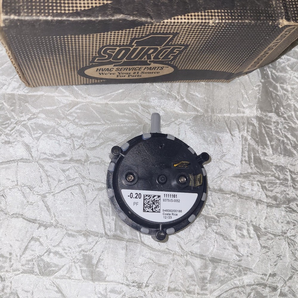 SOURCE 1 1111161 / 9375VS-0052 AIR PRESSURE SWITCH -0.20