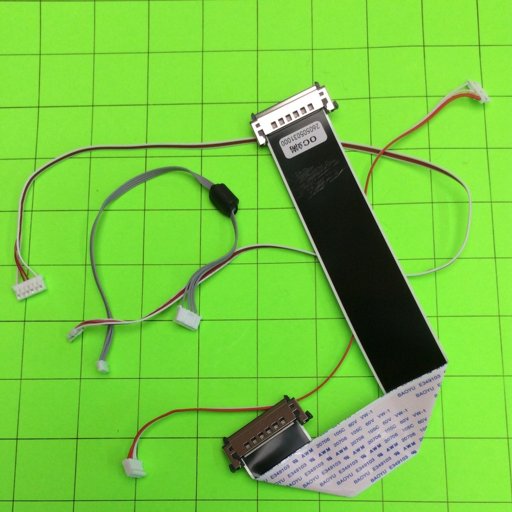 Koorui 24E3 Monitor Multiple Internal Cable Wire