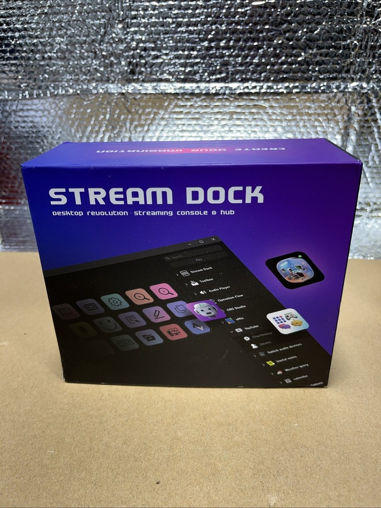 Stream Dock Streaming Console & Hub Customizable Used