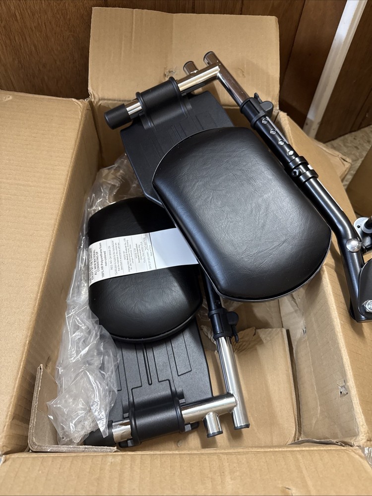 Invacare T94HAP Swing-Away Elevating Legrest, Aluminum Footplates