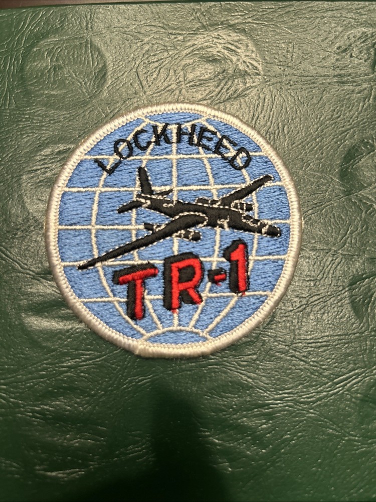 TR-1 Strategic Recon Lockheed USAF Patch