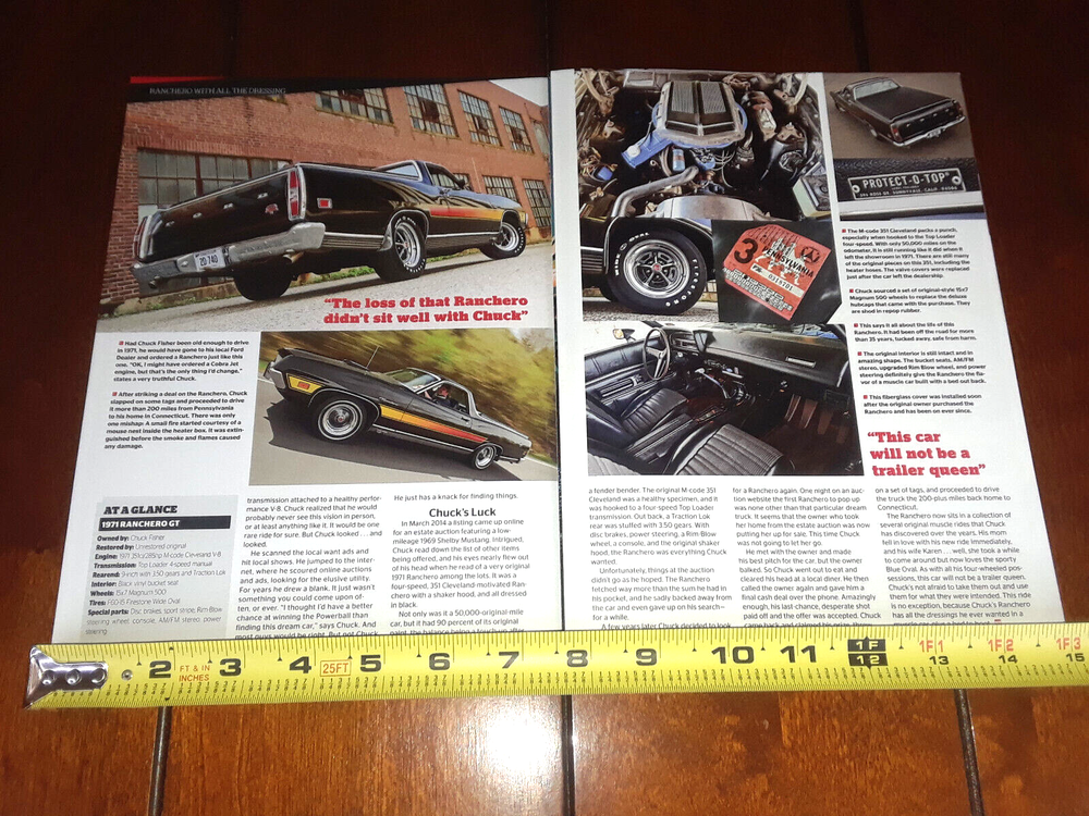 1971 FORD RANCHERO GT ORIGINAL 2018 ARTICLE