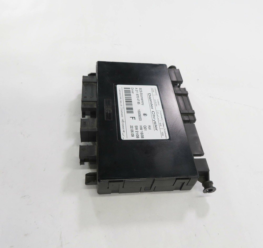 2010 MERCEDES CLS550 (W219) LEFT FRONT DRIVER SEAT CONTROL MODULE