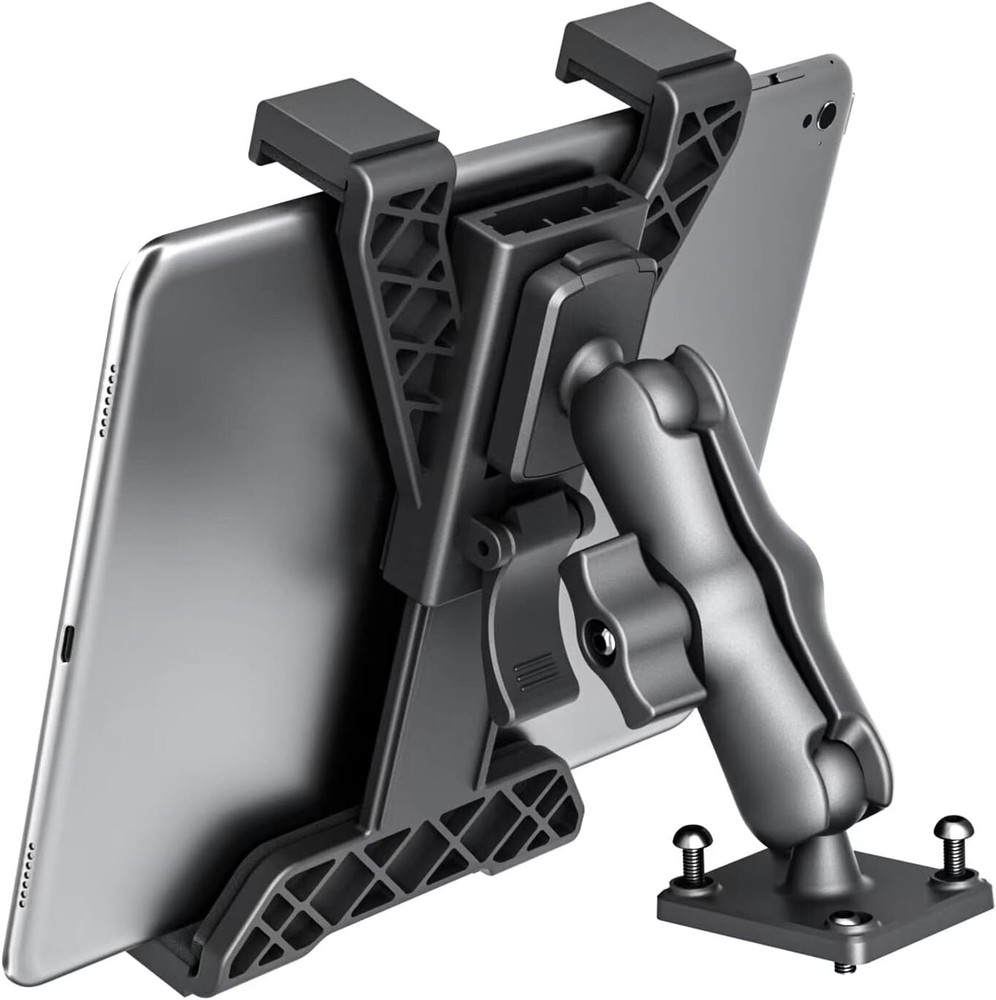 Secure and Sturdy Tablet Mount for Vehicles - Works with iPad & Samsung Tablets