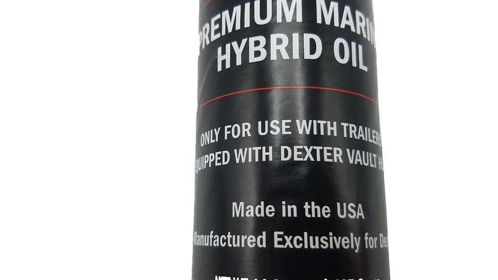 DEXTER Hybrid Oil Boat Trailer Buddy Axle Hub Vault Pressurized Bearing Oil