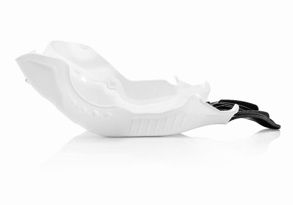 SKID PLATE WHITE/BLACK