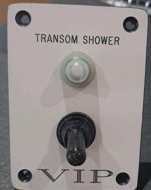 VIP Boat Shower Switch/Braker Panel    P# F 288110