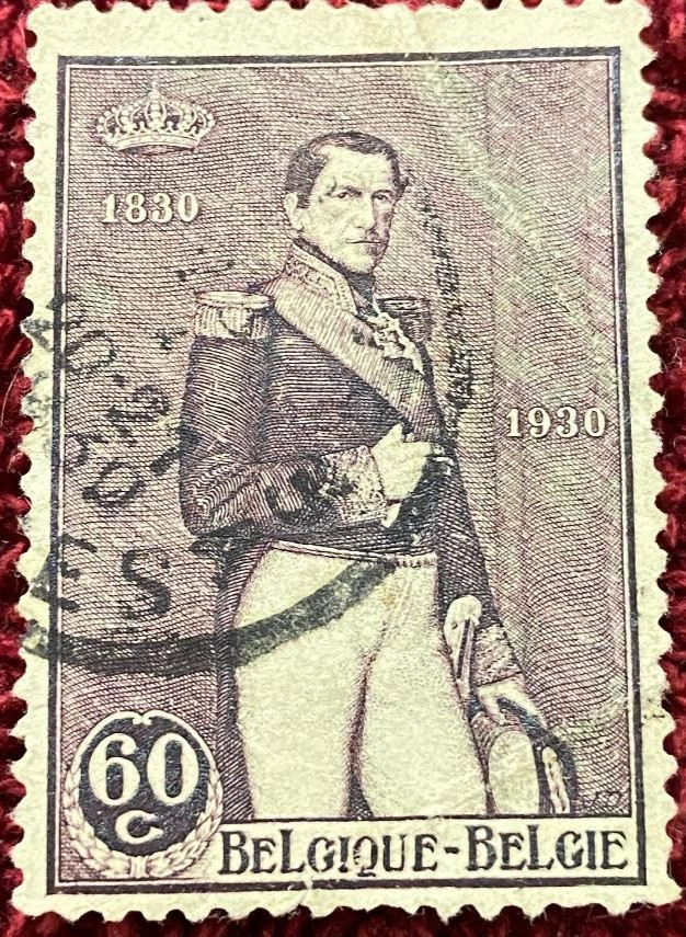 Belgium 1930 Independence Centenary 60 centimes Stamp Scott #218, used BB