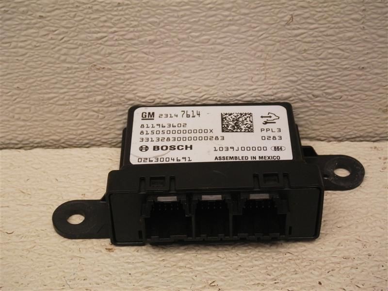 Cadillac CTS 2014 Park Assist Control Module 23147614 6790