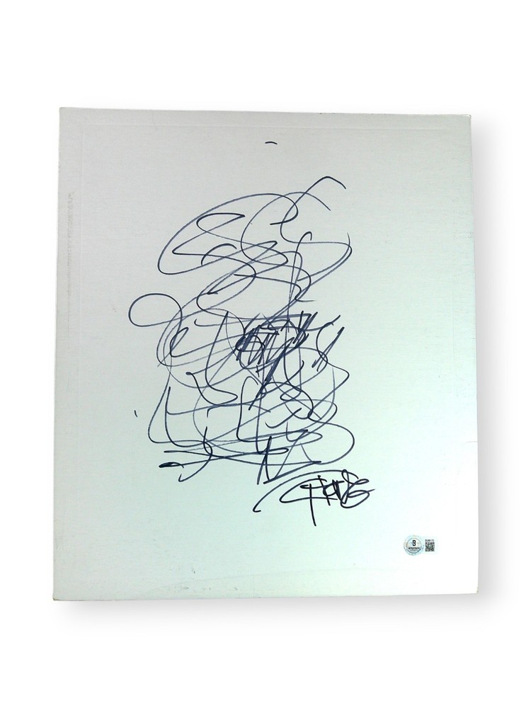 Tommy Chong Signed Autographed Sketch Drawing Cheech & Chong BAS BU89179