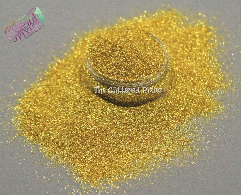 BRIGHT GOLD Pixie Dust (extra fine glitter)