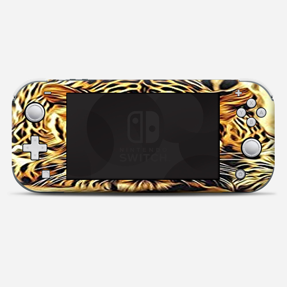 Skins Decals wrap for Nintendo Switch Lite - Leopard with Blue Eyes