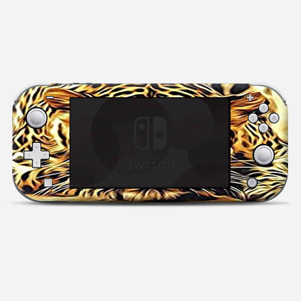 Skins Decals wrap for Nintendo Switch Lite - Leopard with Blue Eyes