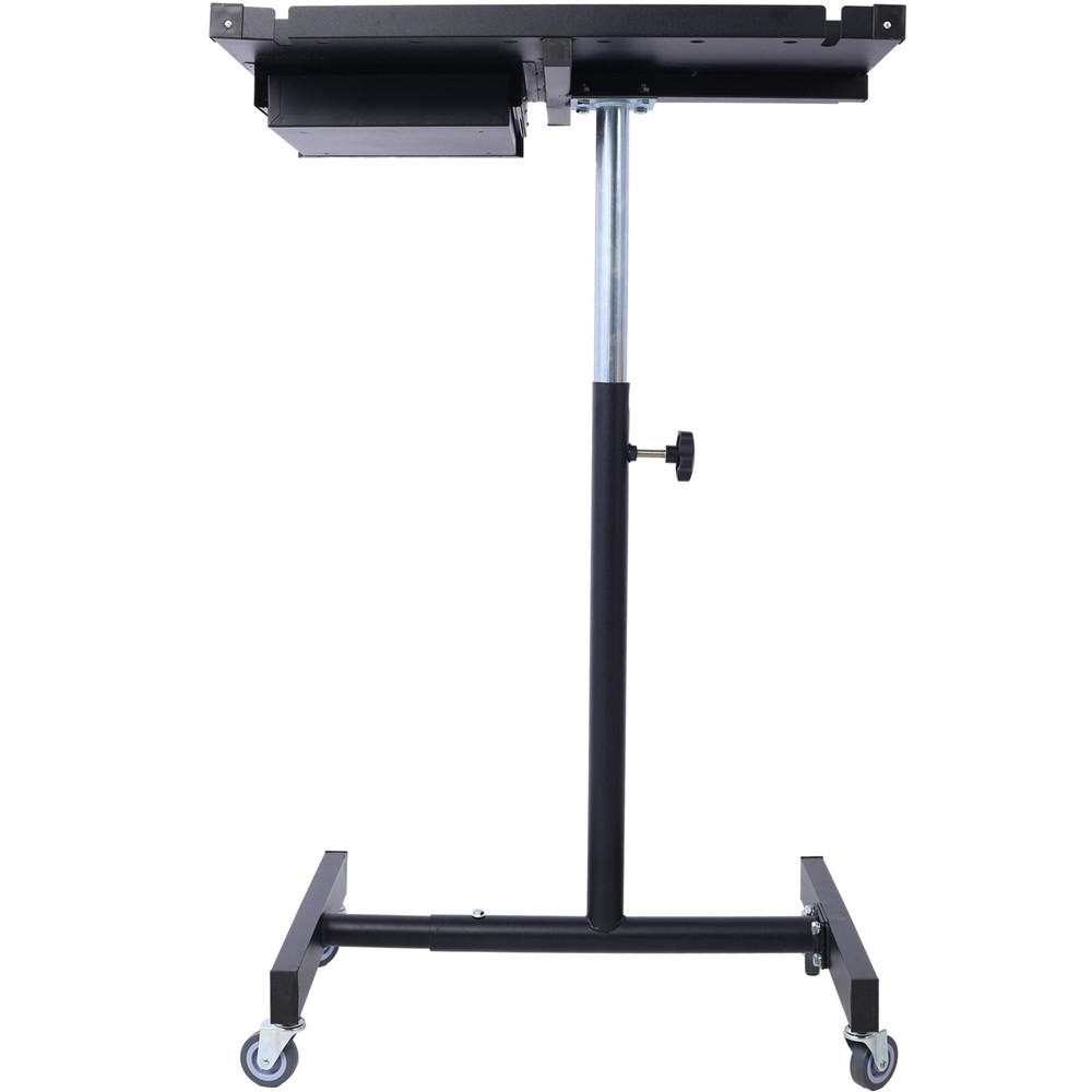 Adjustable Tear Down Work Table with Drawer 220LBS Capacity with Swivel Casters