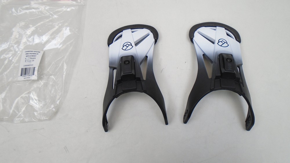CHAMONIX CHRWMED335 S / M RHONE HIGHBACK BINDING REPLACEMENT WHITE / BLACK