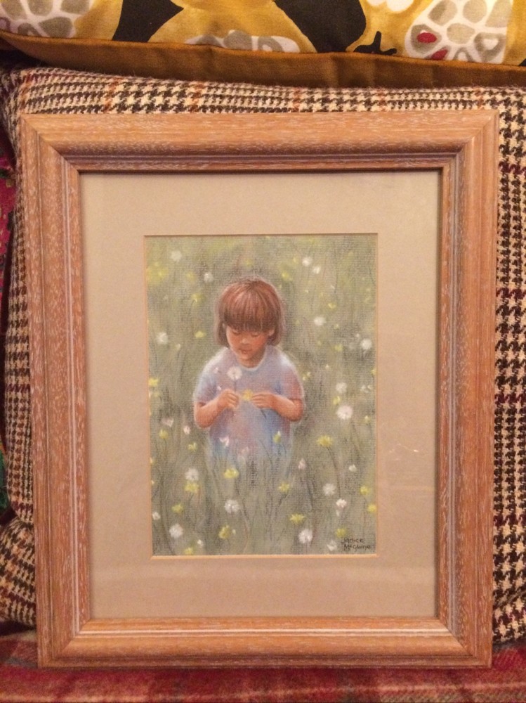 Janice mcGloine Original Pastel Drawing