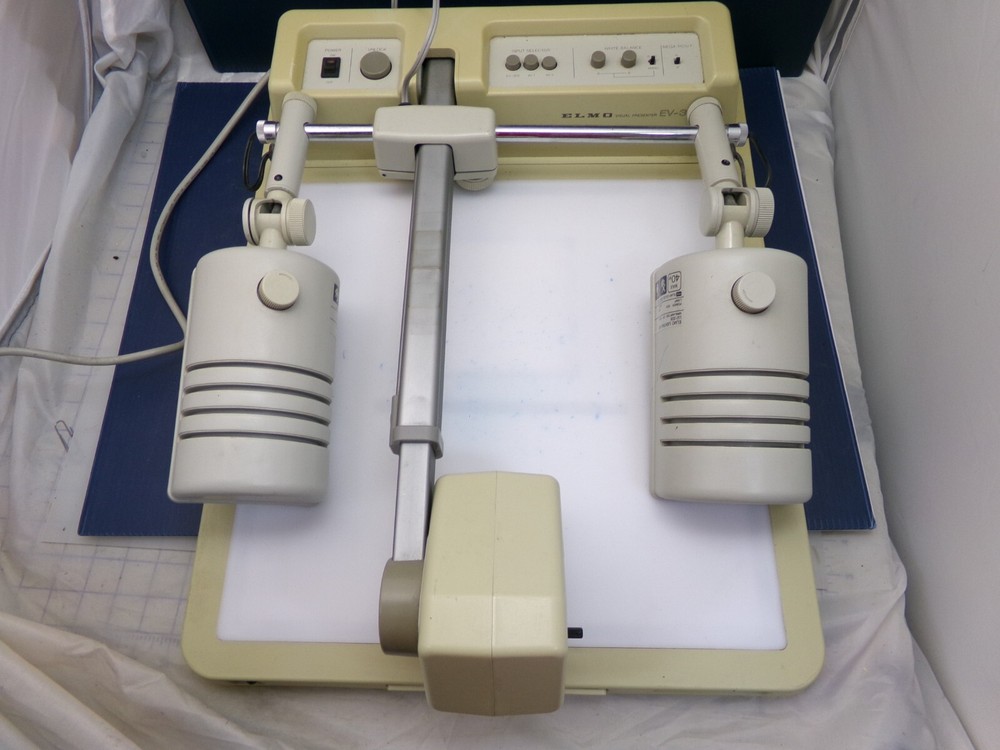 ELMO EV-308 VISUAL PRESENTER MAGNIFIER, DOCUMENT CAMERA