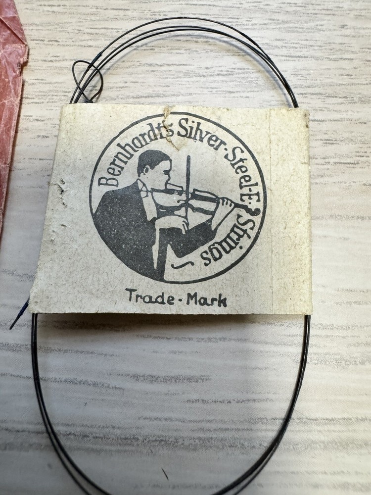 Vintage Bernhardt's Silver Steel Violin-E String - New