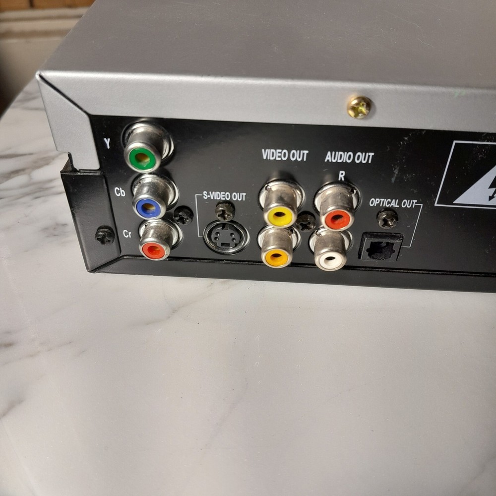 DVD PLAYER ROWA E219824 Tested For parts only includes Remote