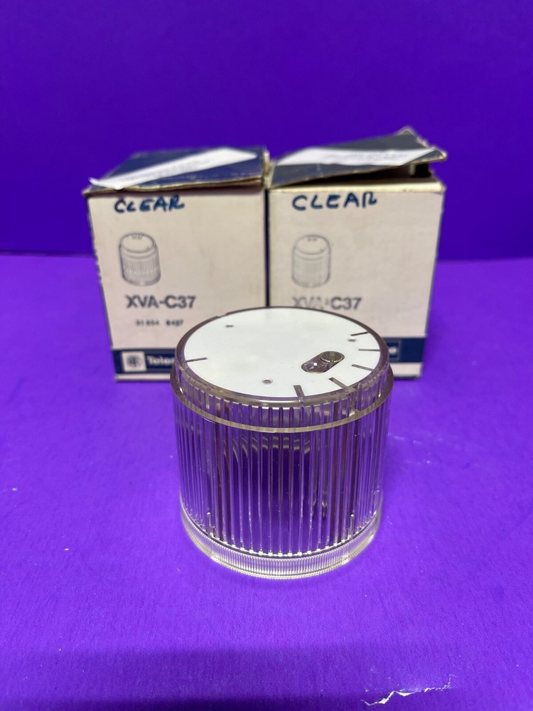 Telemecanique XVA-C37 Tower Stack Light Clear  [Lot of 2]