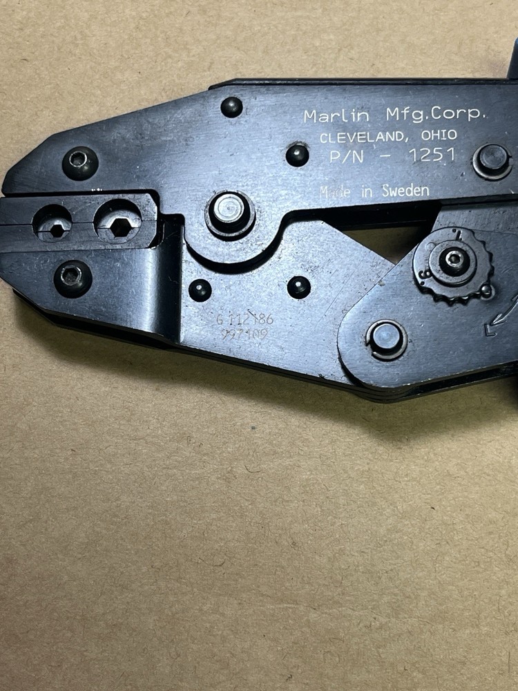 Marlin MFG Crimp Tool 1251 Hexagonal Sweden