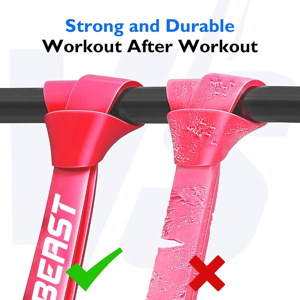 Resistance Bands Set, Pull up Assist Bands for Strength Training, Powerlifting,