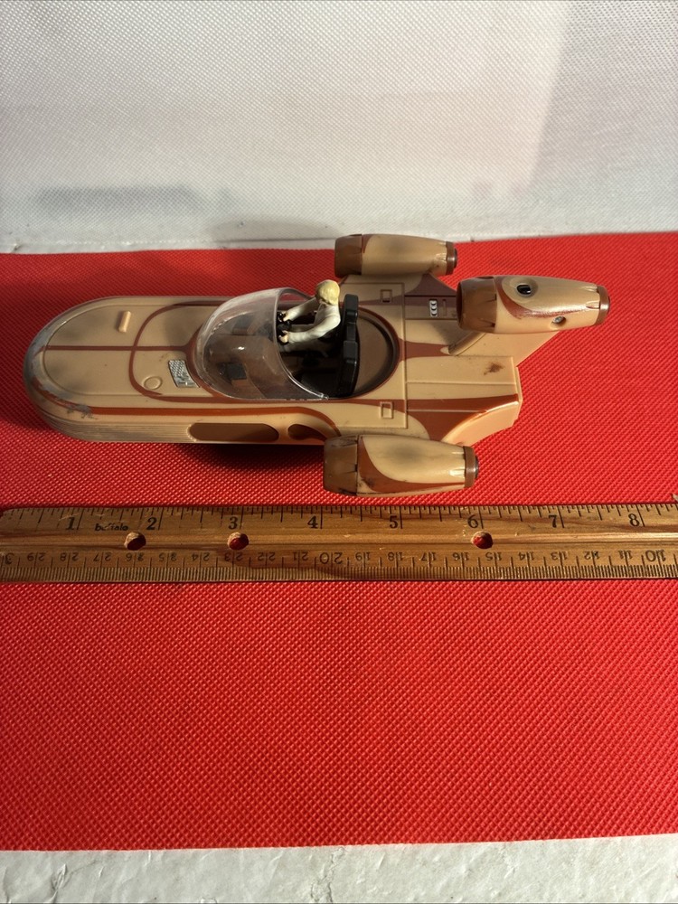 Star Wars Spin Master Land Speeder No Remote Luke Skywalker Air Speeder 7"