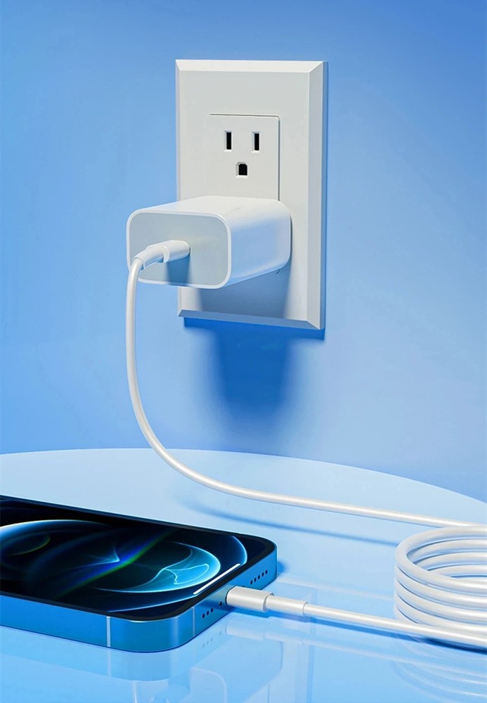 Apple USB-C to Lightning Charging Cable 1m (3ft) White Fast Sync & Charge