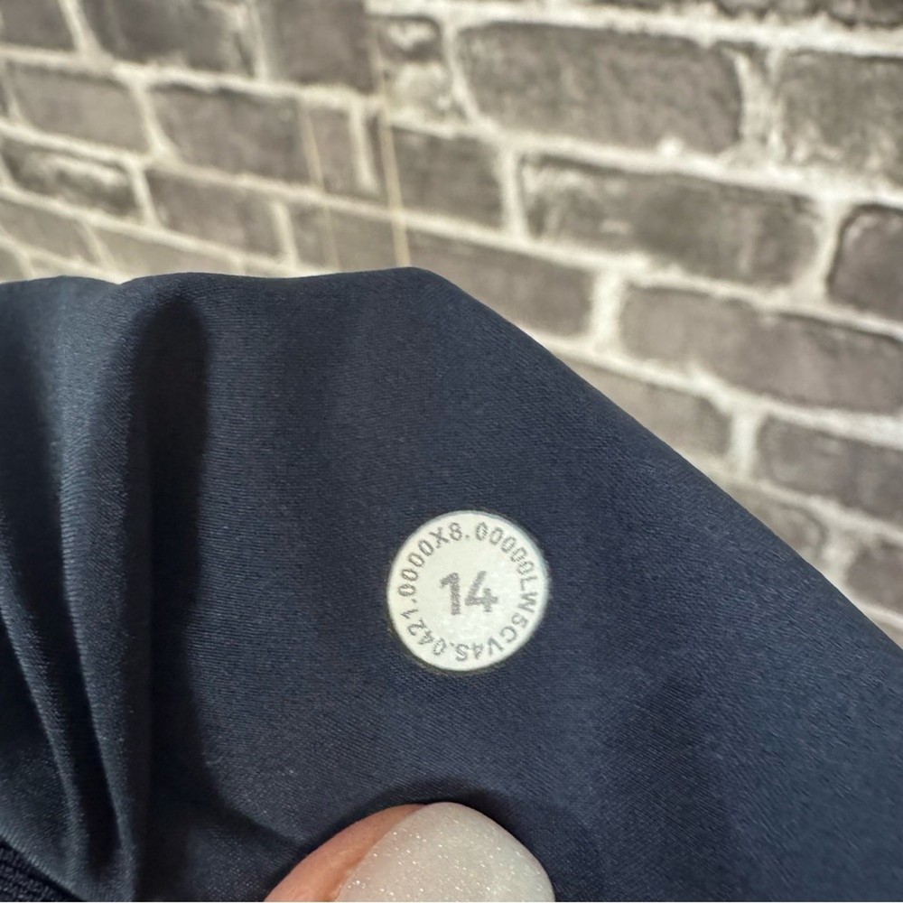 Lululemon Keep Moving Jogger True Navy pants pockets SIZE 14