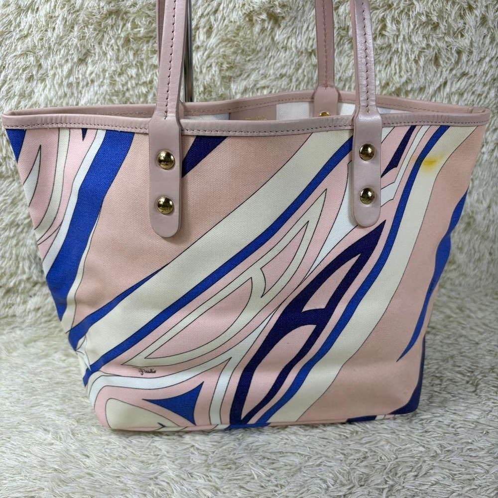 Emilio Pucci Tote Bag Multicolor 14.5 inches