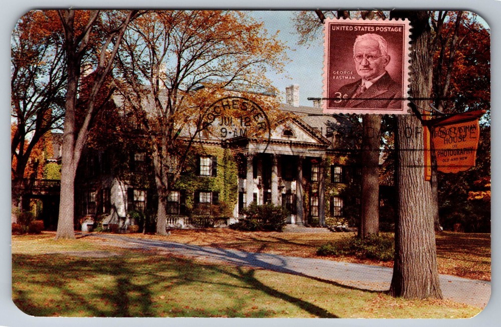 #1062 George Eastman FDC Maxi Card