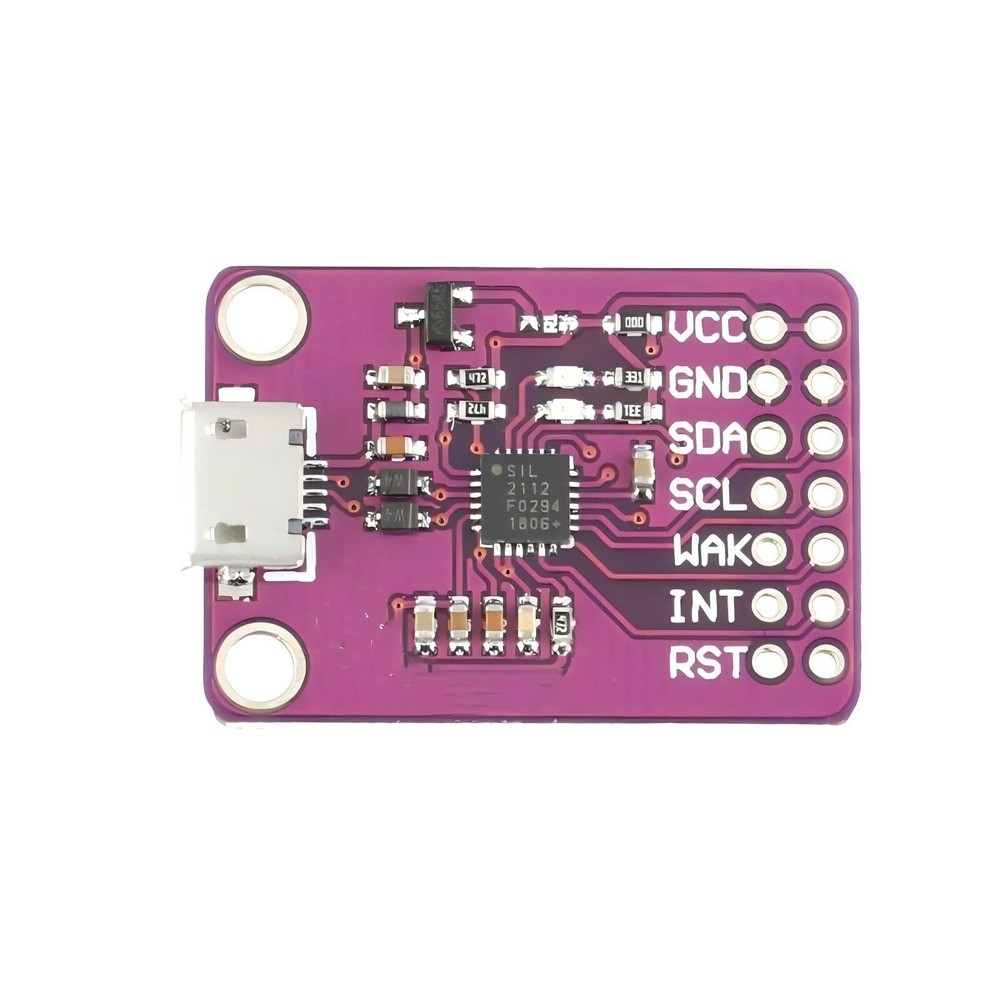 CP2112 Debug Board USB to SMBus I2C Communication Module with Wires