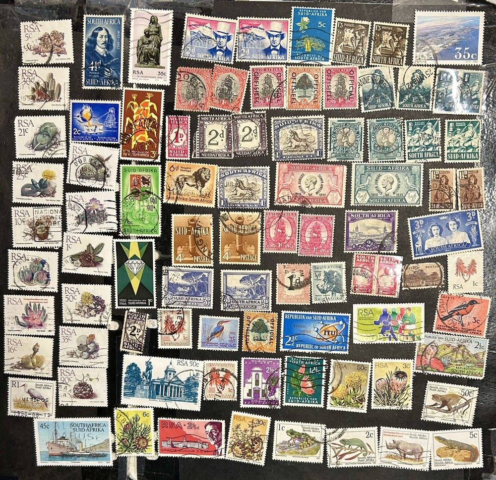 SOUTH AFRICA 87 Diff Used Stamps