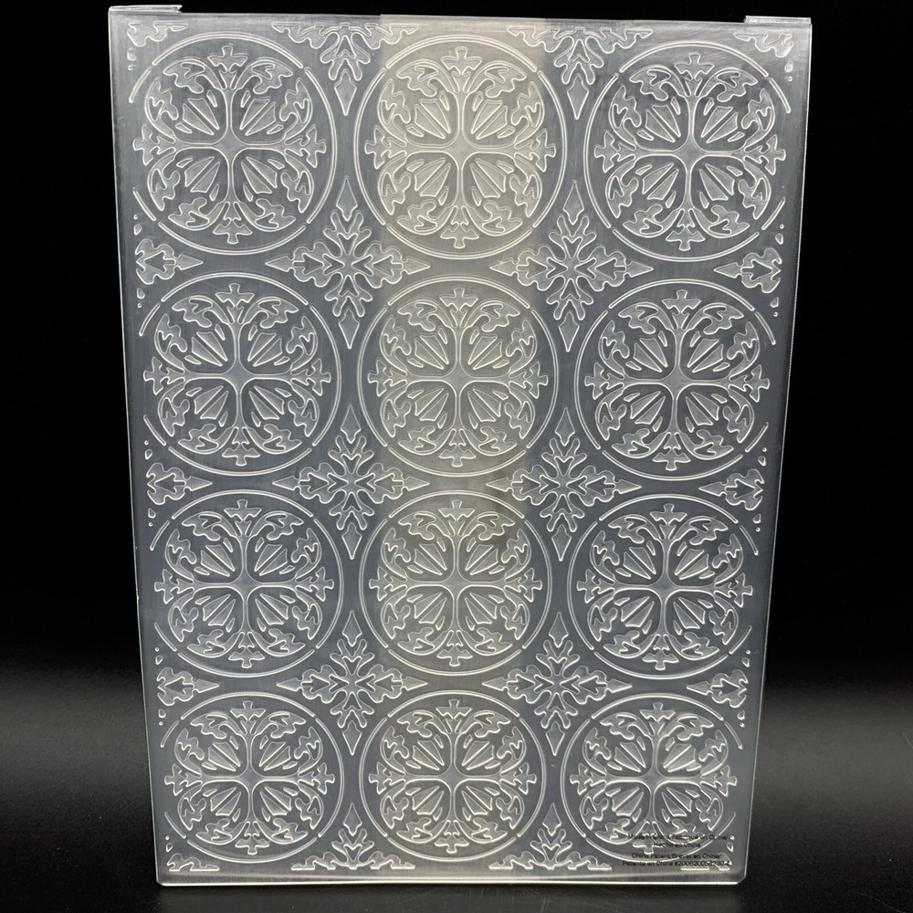 Anna Griffin Compass 5" x 7" Embossing Folder & Border Folder