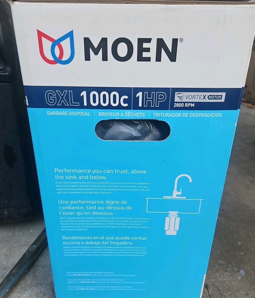 moen garbage disposal GCL1000C