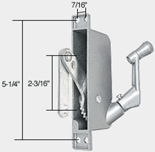 Right Hand Awning Window Operator for Lenco Craft Windows