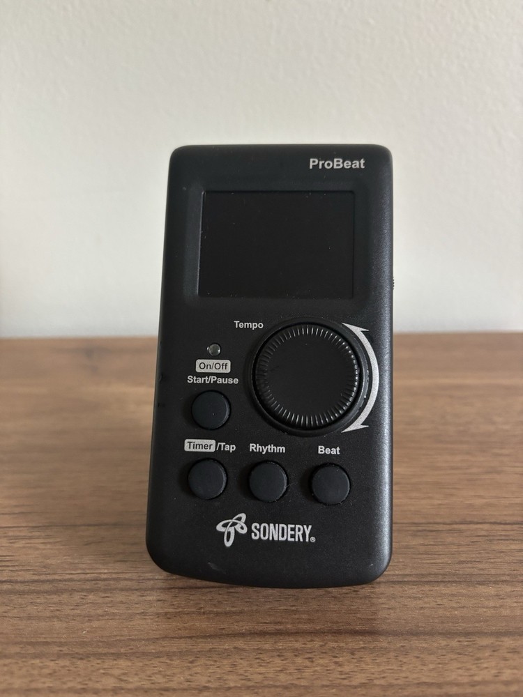 Sondery ProBeat Digital Metronome Vocal Counting Tap Tempo Function