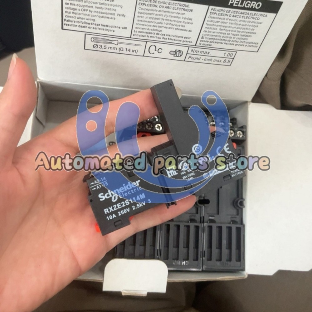 10PCS Schneider RXZE2S114M Relay Socket Sealed