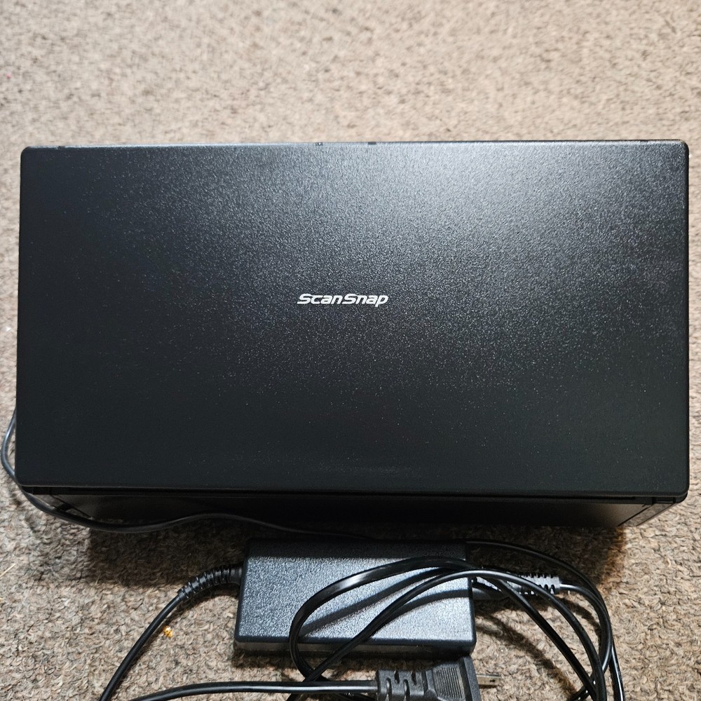 Fujitsu SCANSNAP ix500 Wireless Document & Image Scanner with Power Supply EUC