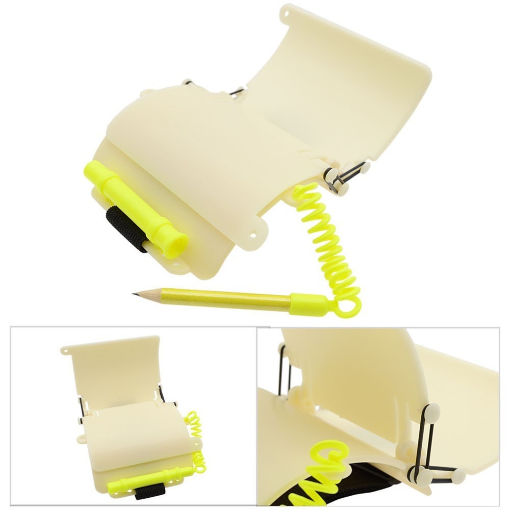 Diving Log Book Diving Wrist Slate Night Diving ABS Material Compact Design