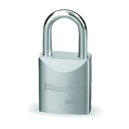 Master Lock 7050Nka Padlock, Keyed Alike, Long Shackle, Rectangular Steel Body,