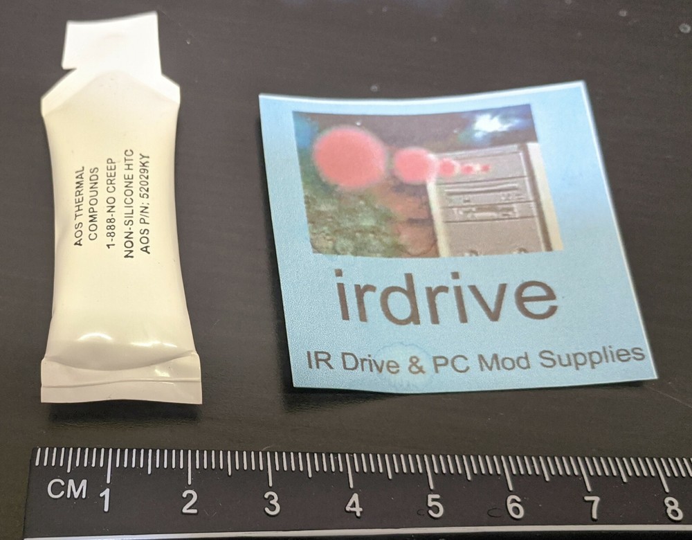 Lot 2: AOS THERMAL Non-Silicone HTC Heatsink IC/RAM/PC CPU Compound Grease/Paste