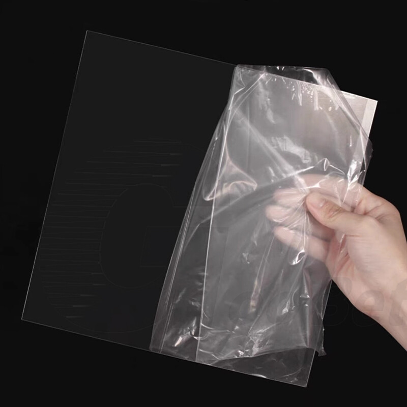 PVC Sheet Clear Gloss Plastic Thin Plate Board Panel Thick 0.3mm-2mm Cut to Size