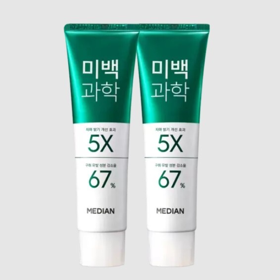 MEDIAN Whitening Science Toothpaste 100g Real effective brightening toothpaste