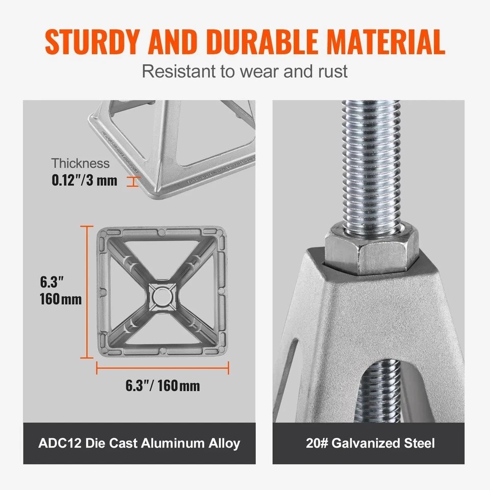 RV Stabilizer Jacks, 4 Pack Aluminum RV Leveling Jacks, RV Stack Jacks for RV