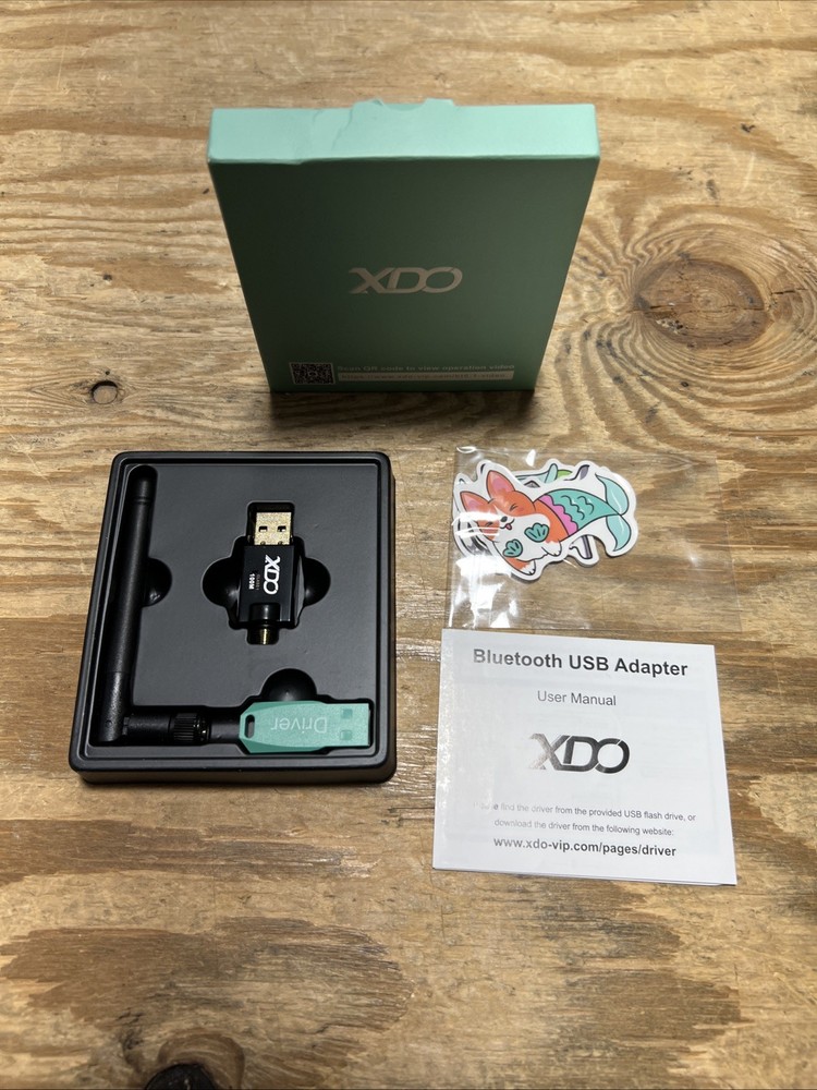 XDO Bluetooth 5.1 USB Adapter MODEL BT805 Black