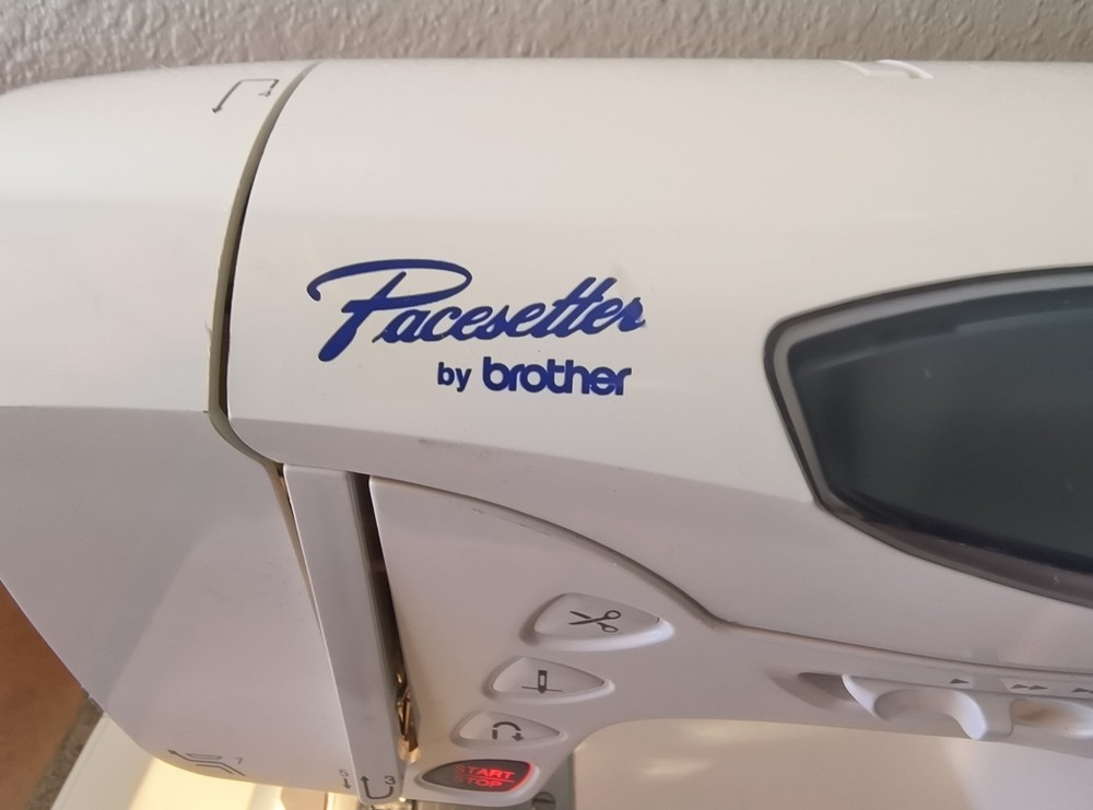 Brother Pacesetter ULT2001 high-end computerized sewing and embroidery machine.