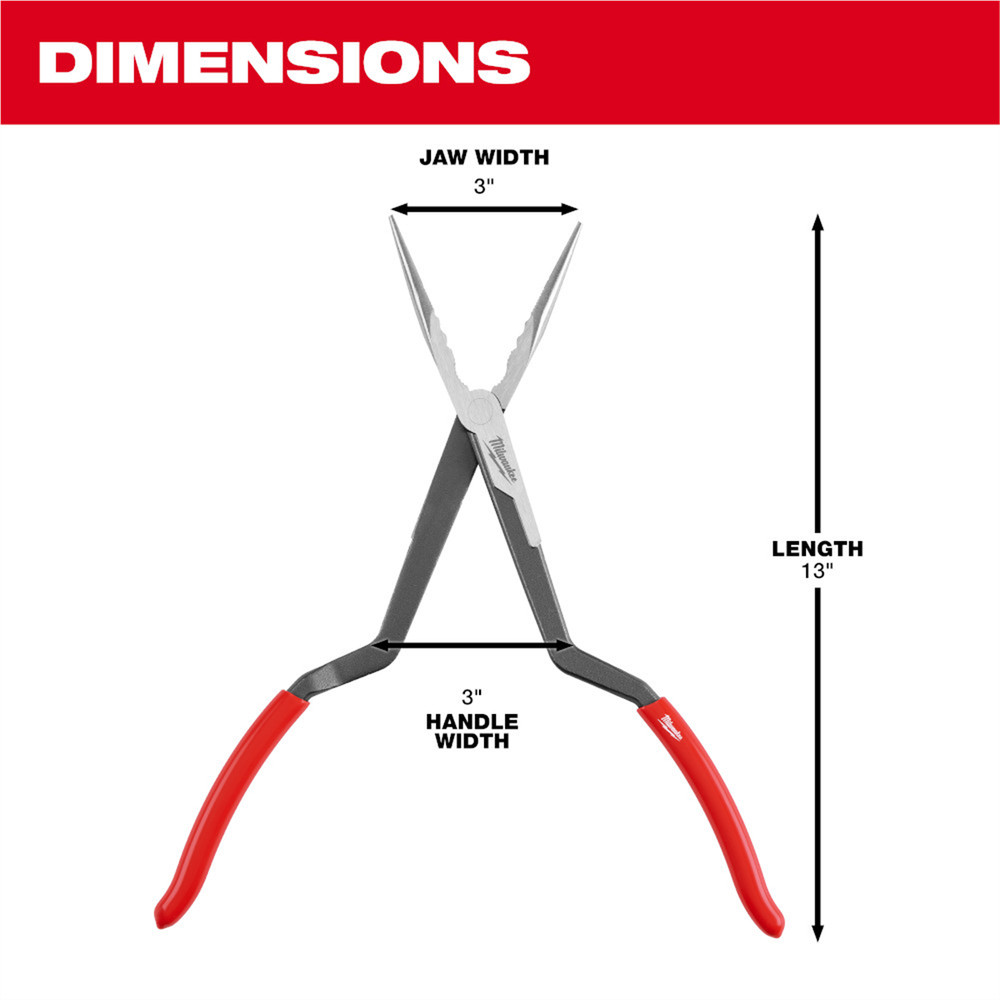 Milwaukee Tool 2PC Long Reach Pliers Set